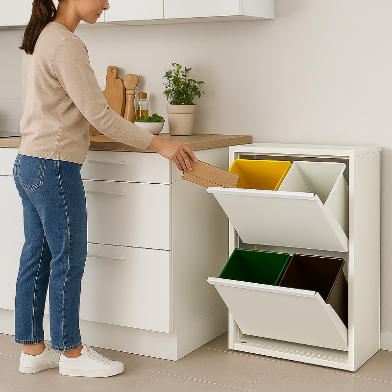 Ecorecycling 4 Blanc
